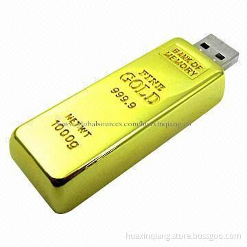 USB Flash Memory, Made of Metal Material, Logo Design, 128MB to 64GB Capacity, USB2.0/3.0